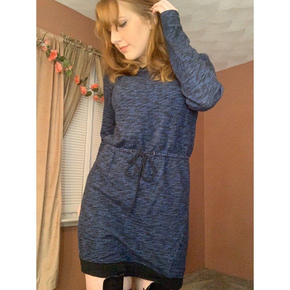 sweater dress with converse